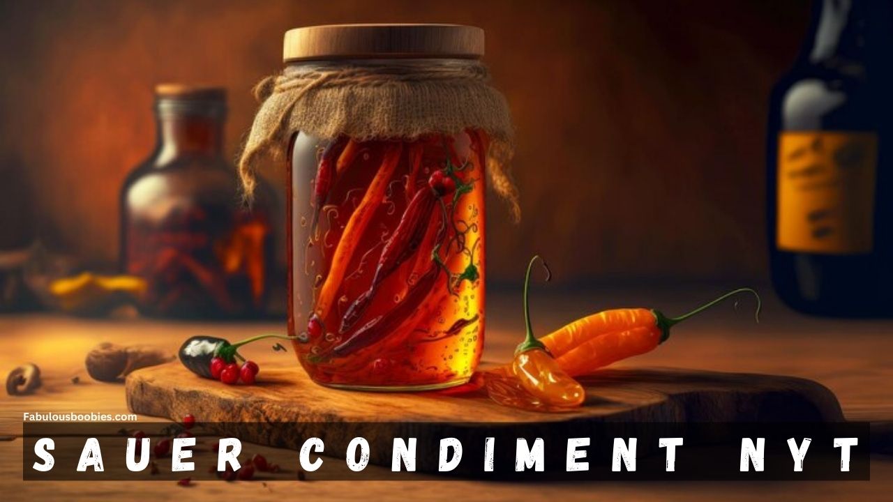 Sauer Condiment: The Tangy Revolution Taking the Culinary World by Storm