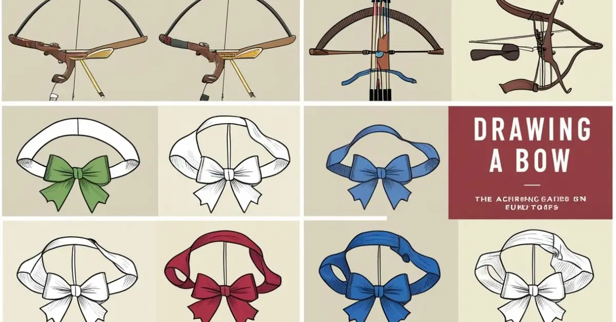 How to Draw a Bow: A Step-by-Step Guide for Beginners